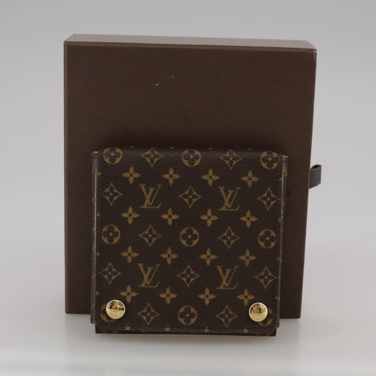 LOUIS VUITTON Monogram Jewelry case Jewelry Box LV 108158