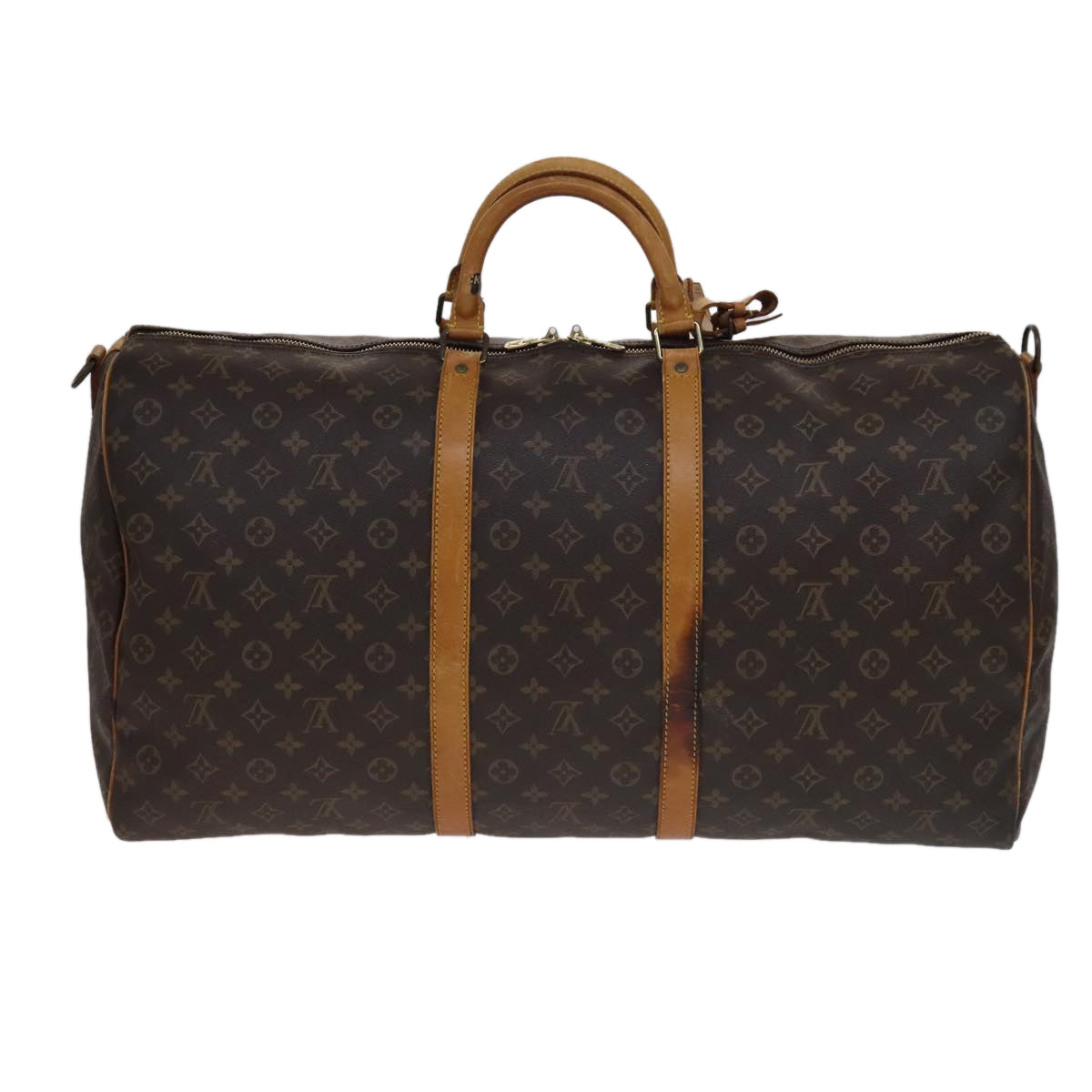 LOUIS VUITTON Monogram Keepall Bandouliere 60 Boston Bag M41412 LV 108316