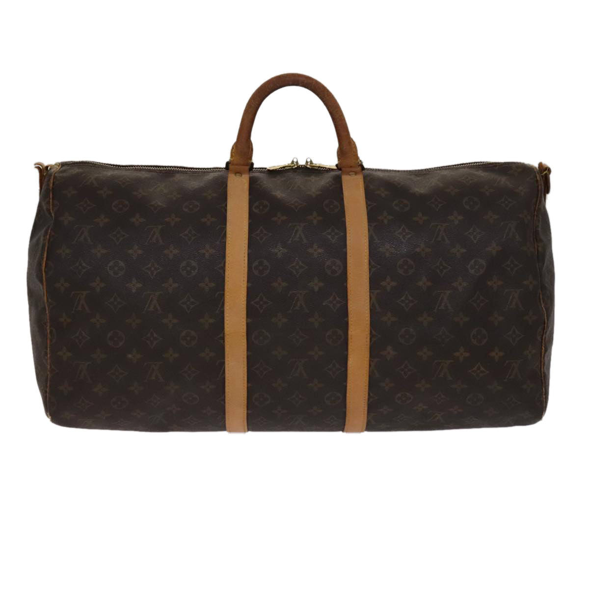 LOUIS VUITTON Monogram Keepall Bandouliere 55 Boston Bag M41414 LV 108319