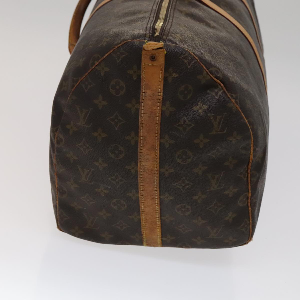 LOUIS VUITTON Monogram Keepall Bandouliere 55 Boston Bag M41414 LV 108319