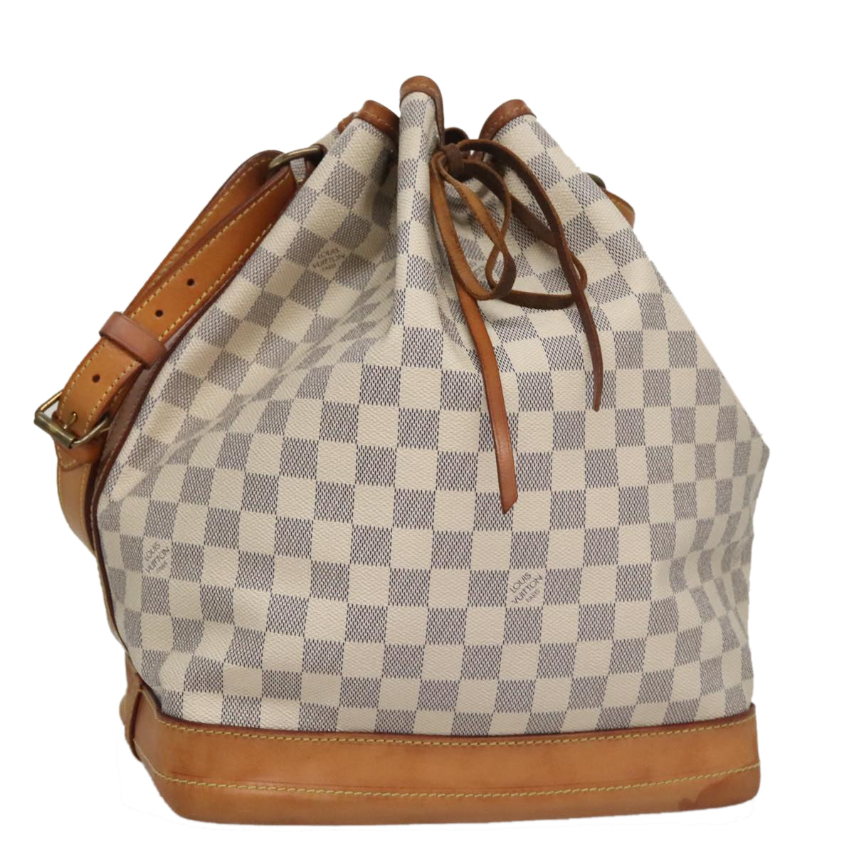 LOUIS VUITTON Damier Azur Noe Shoulder Bag N42222 LV 108321