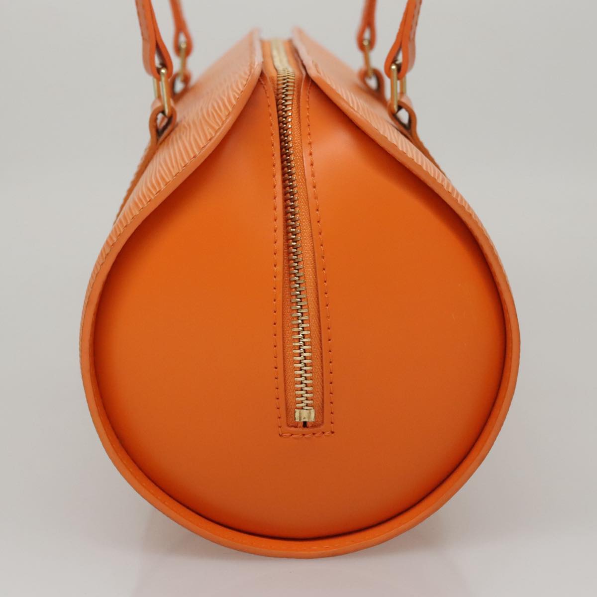 LOUIS VUITTON Epi Soufflot Hand Bag Orange Mandarin M5222H LV 108323