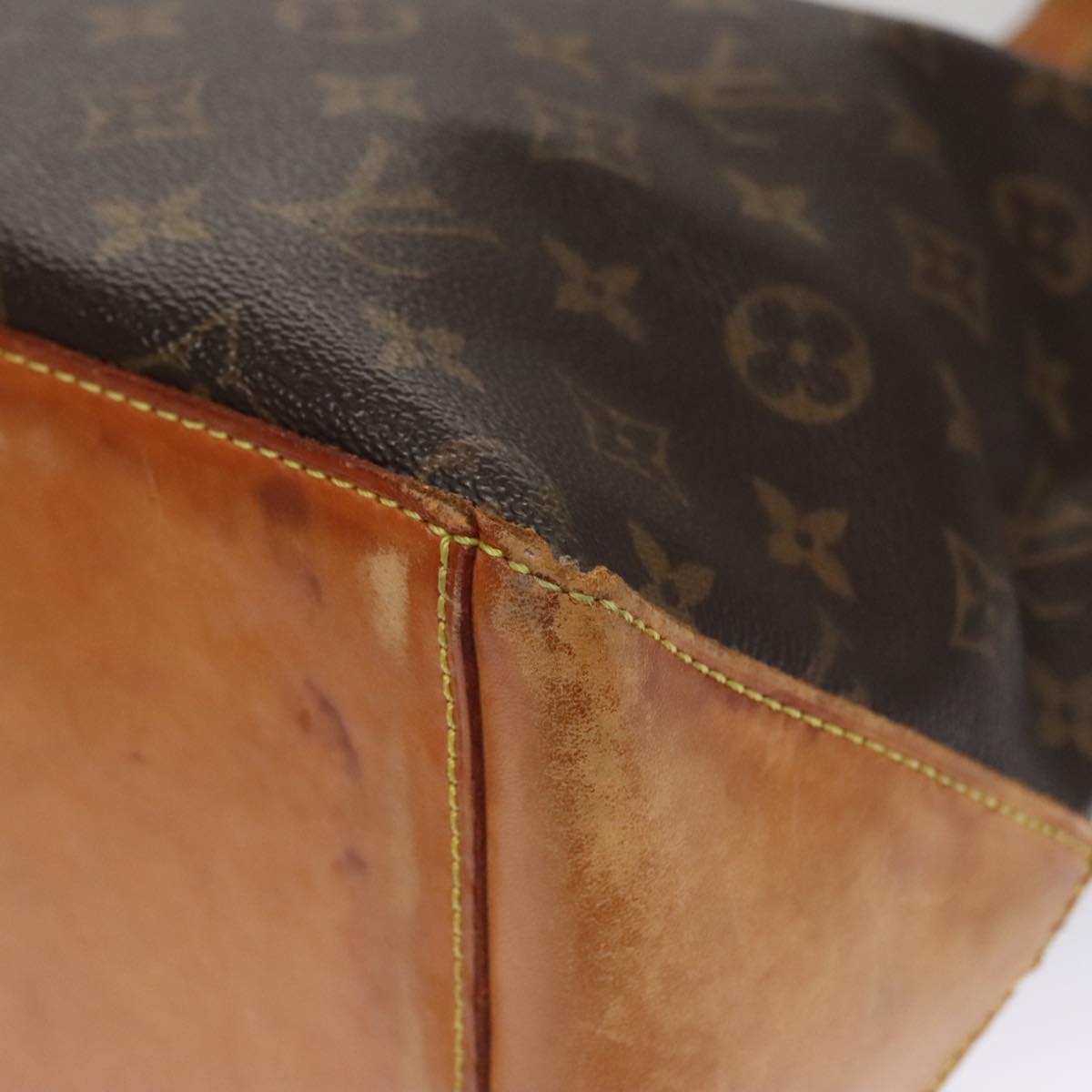 LOUIS VUITTON Monogram Cabas Mezzo Tote Bag M51151 LV 108402
