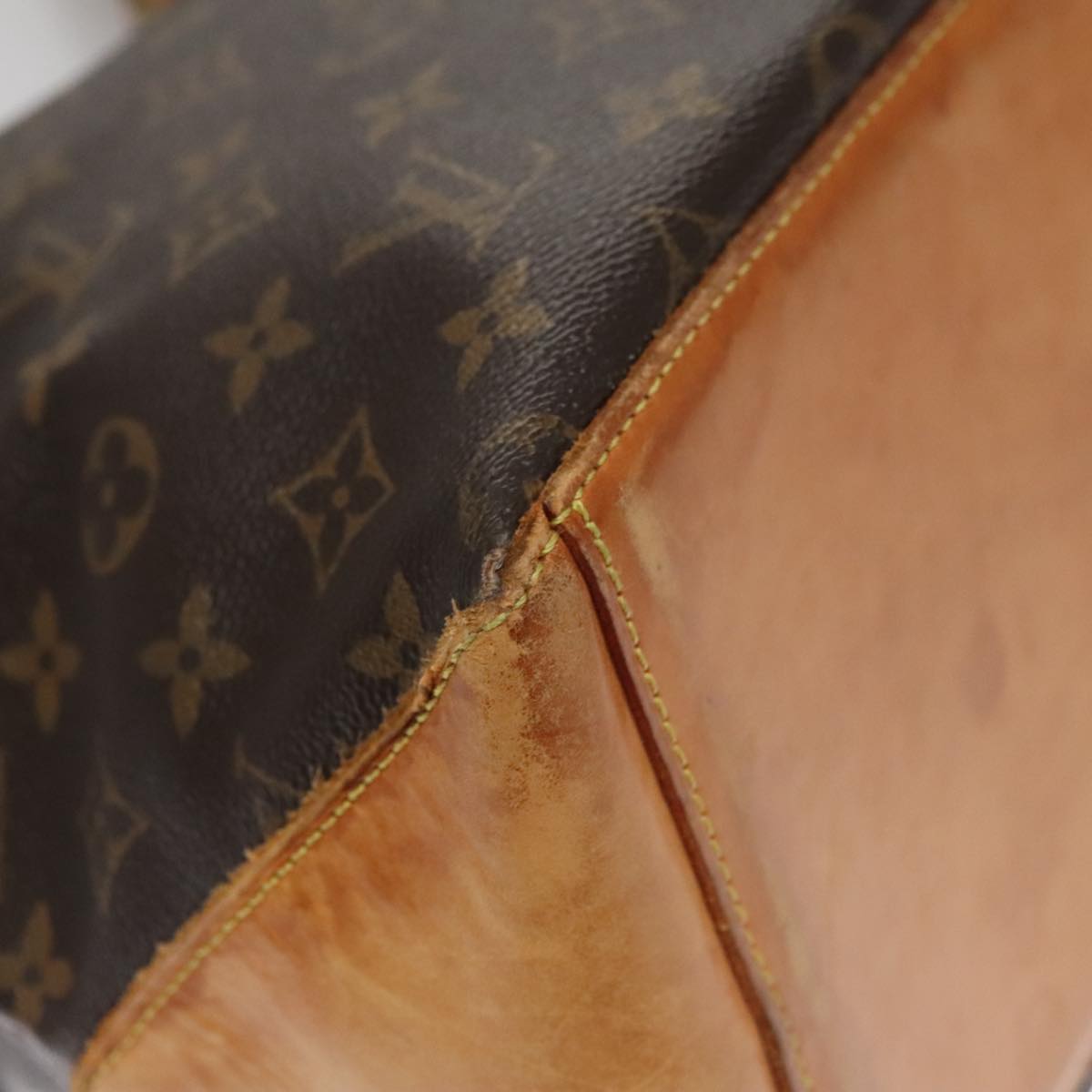 LOUIS VUITTON Monogram Cabas Mezzo Tote Bag M51151 LV 108402