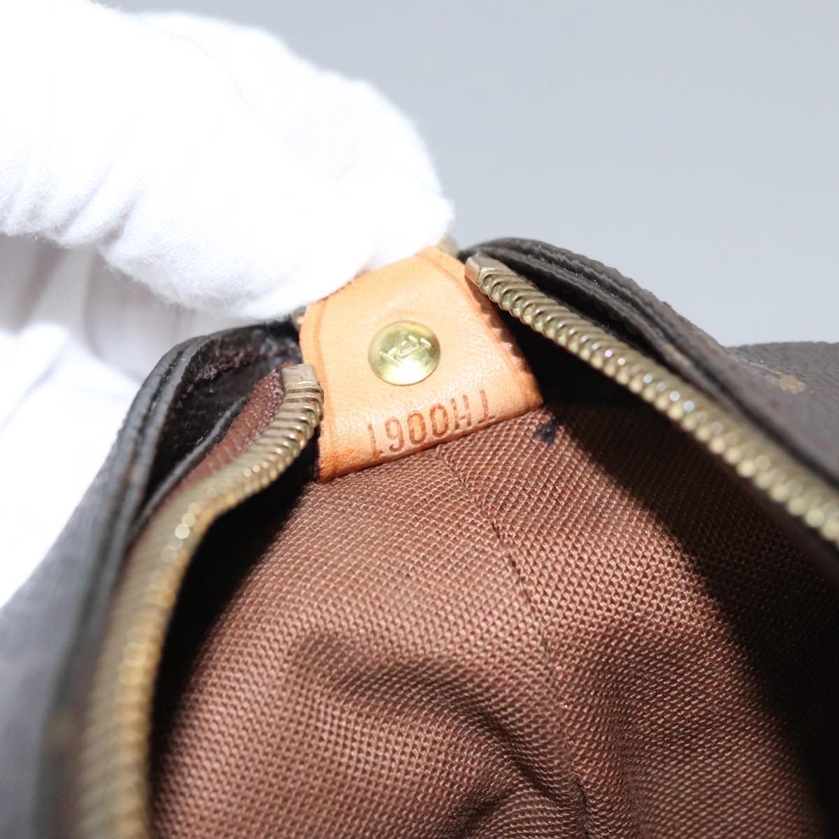 LOUIS VUITTON Monogram Cabas Mezzo Tote Bag M51151 LV 108402