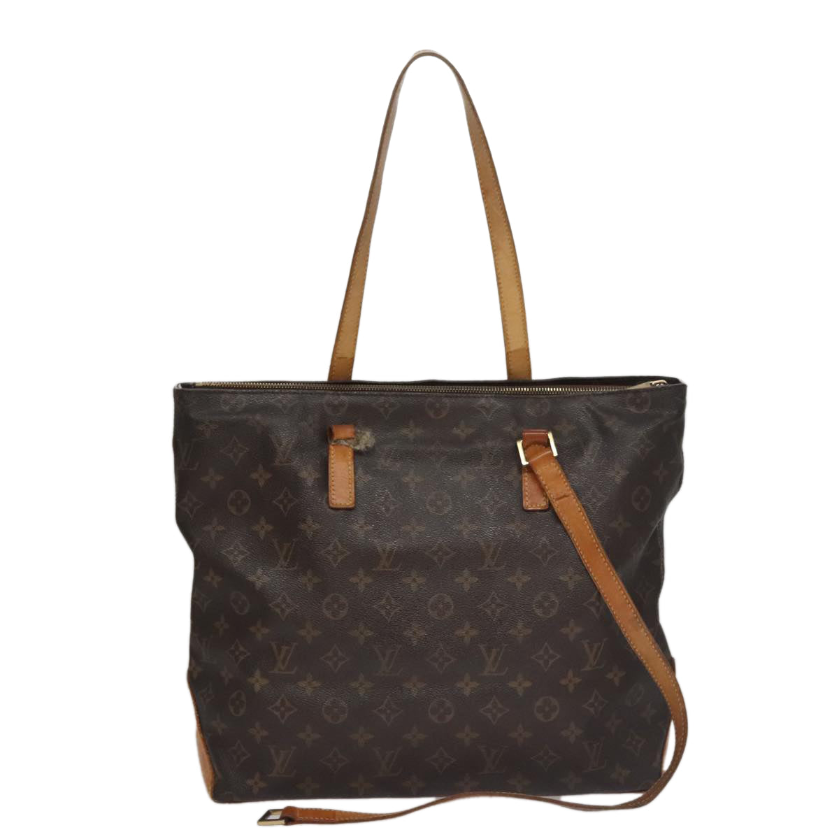 LOUIS VUITTON Monogram Cabas Mezzo Tote Bag M51151 LV 108402