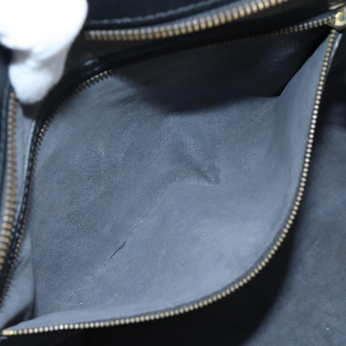 LOUIS VUITTON Epi Saint Jacques Shopping Shoulder Bag Black M52262 108409
