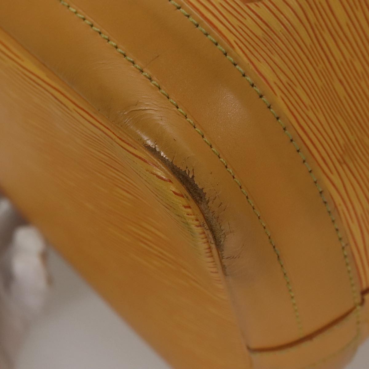 LOUIS VUITTON Epi Noe Shoulder Bag Tassili Yellow M44009 LV 108418