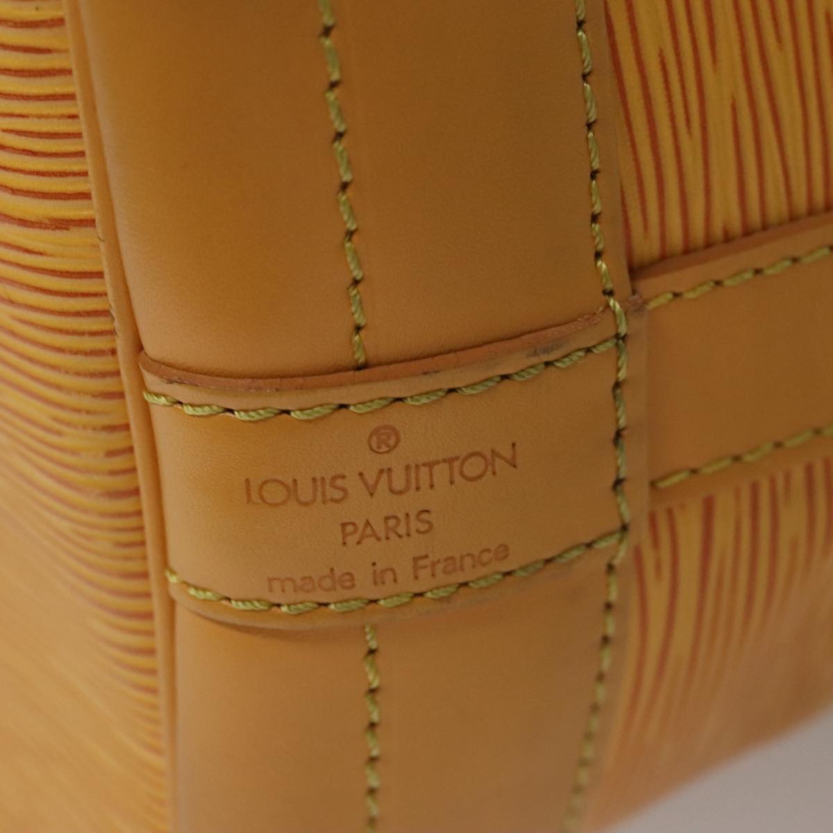 LOUIS VUITTON Epi Noe Shoulder Bag Tassili Yellow M44009 LV 108418