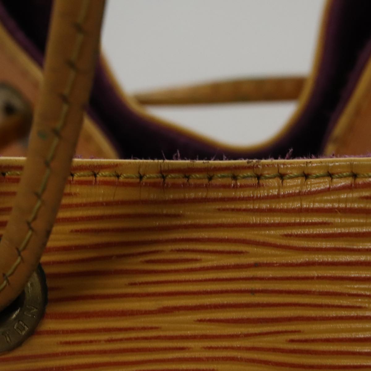 LOUIS VUITTON Epi Noe Shoulder Bag Tassili Yellow M44009 LV 108418