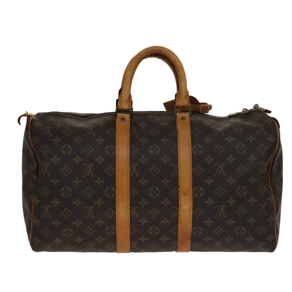 LOUIS VUITTON Monogram Keepall 45 Boston Bag M41428 LV 108521