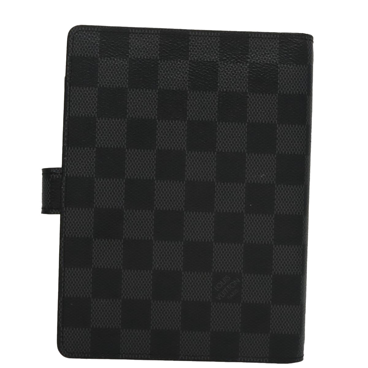 LOUIS VUITTON Damier Graphite Agenda MM Day Planner Cover R20242 LV 108543