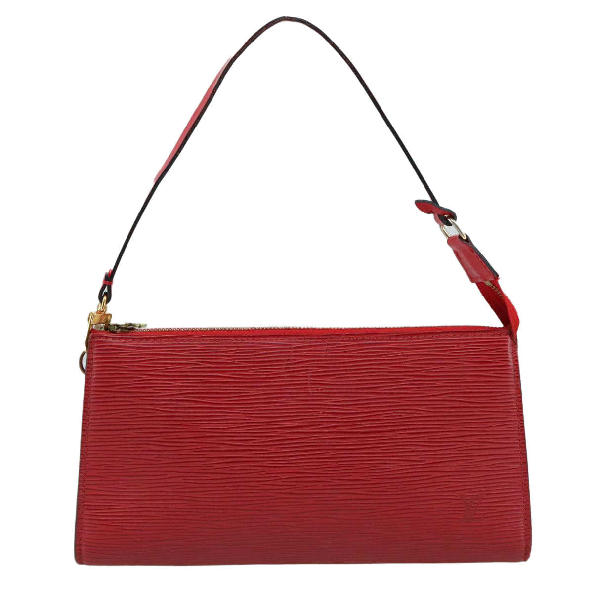 LOUIS VUITTON Epi Pochette Accessoires Accessory Pouch Red M52987 108544