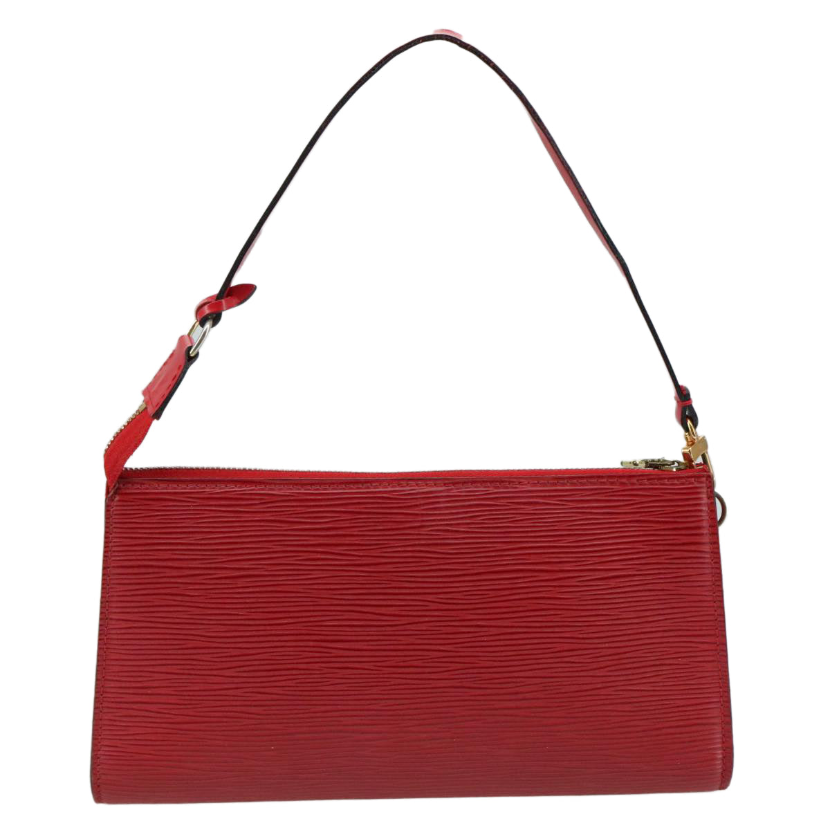 LOUIS VUITTON Epi Pochette Accessoires Accessory Pouch Red M52987 108544