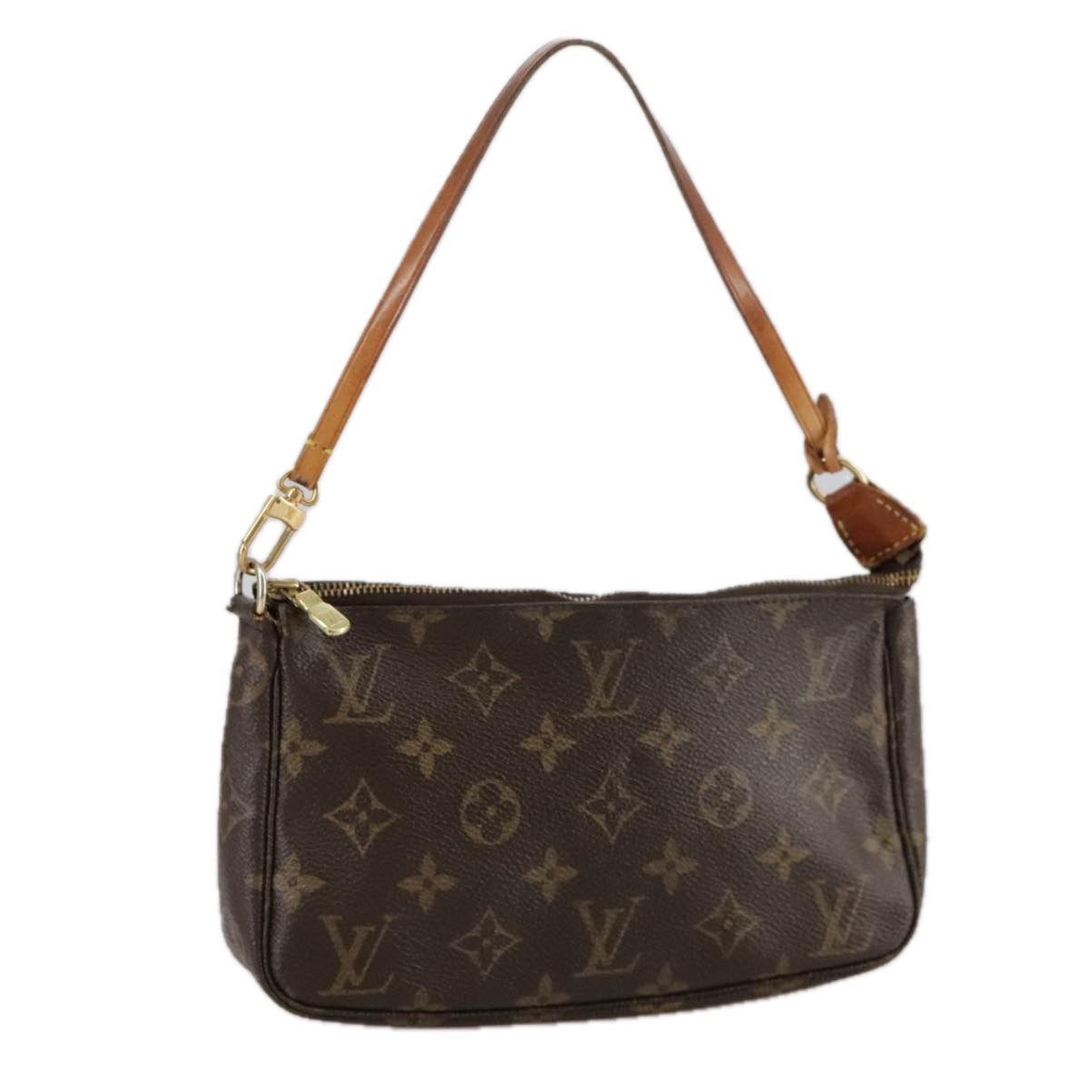 LOUIS VUITTON Monogram Pochette Accessoires Pouch M51980 LV 108545