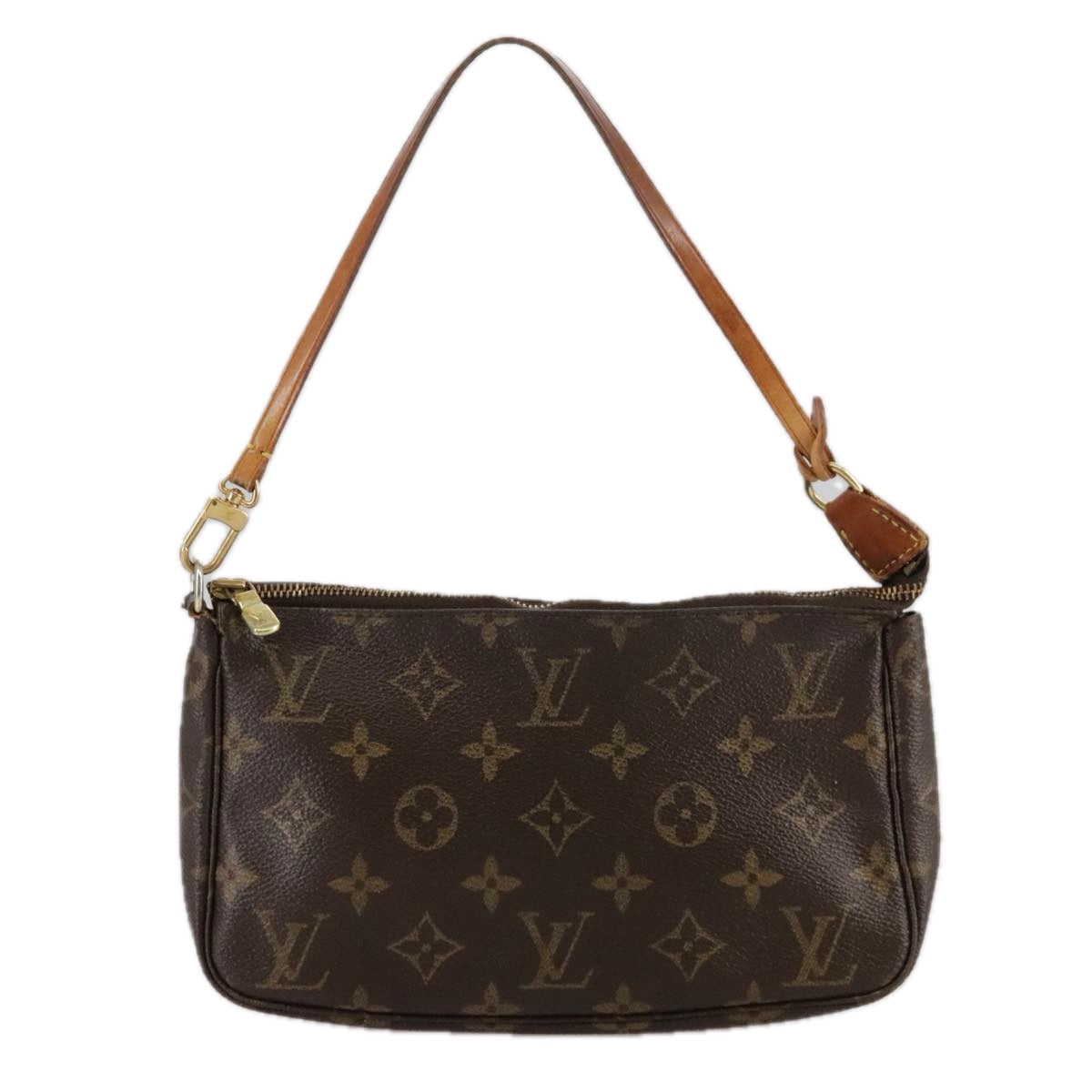LOUIS VUITTON Monogram Pochette Accessoires Pouch M51980 LV 108545