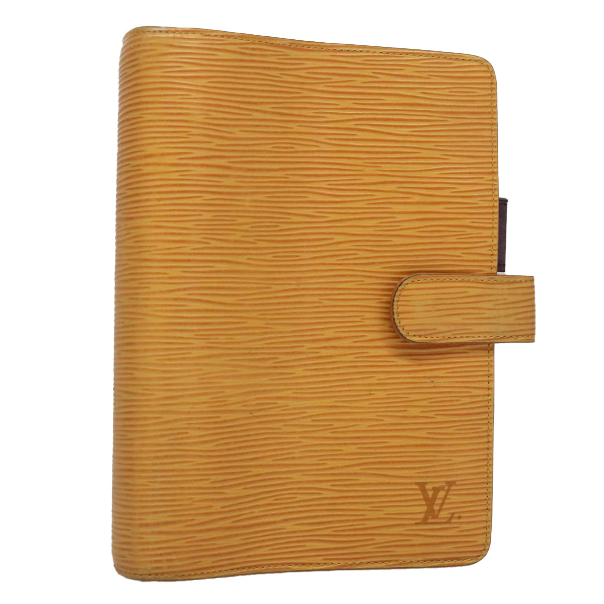 LOUIS VUITTON Epi Agenda MM Day Planner Cover Yellow R20049 LV 108548