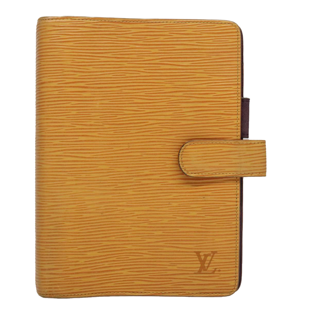 LOUIS VUITTON Epi Agenda MM Day Planner Cover Yellow R20049 LV 108548