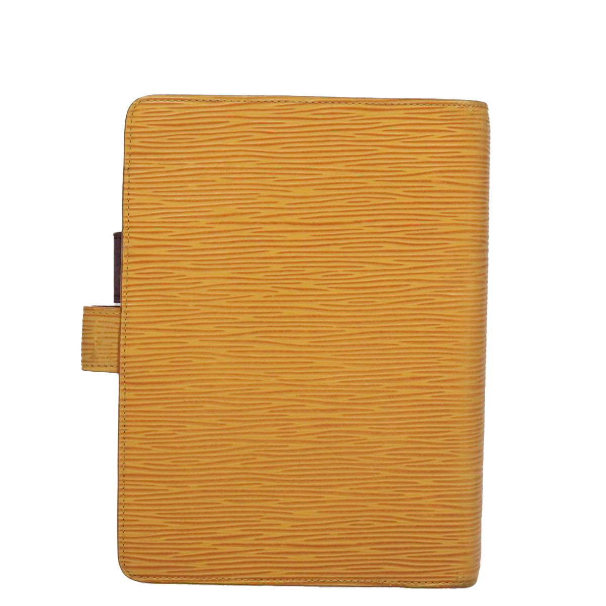LOUIS VUITTON Epi Agenda MM Day Planner Cover Yellow R20049 LV 108548