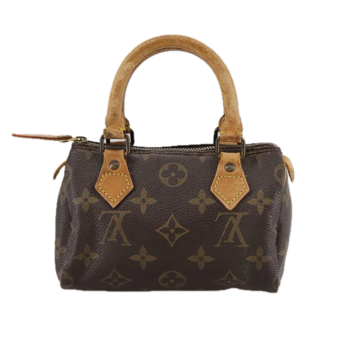 LOUIS VUITTON Monogram Mini Speedy Hand Bag M41534 LV 108549