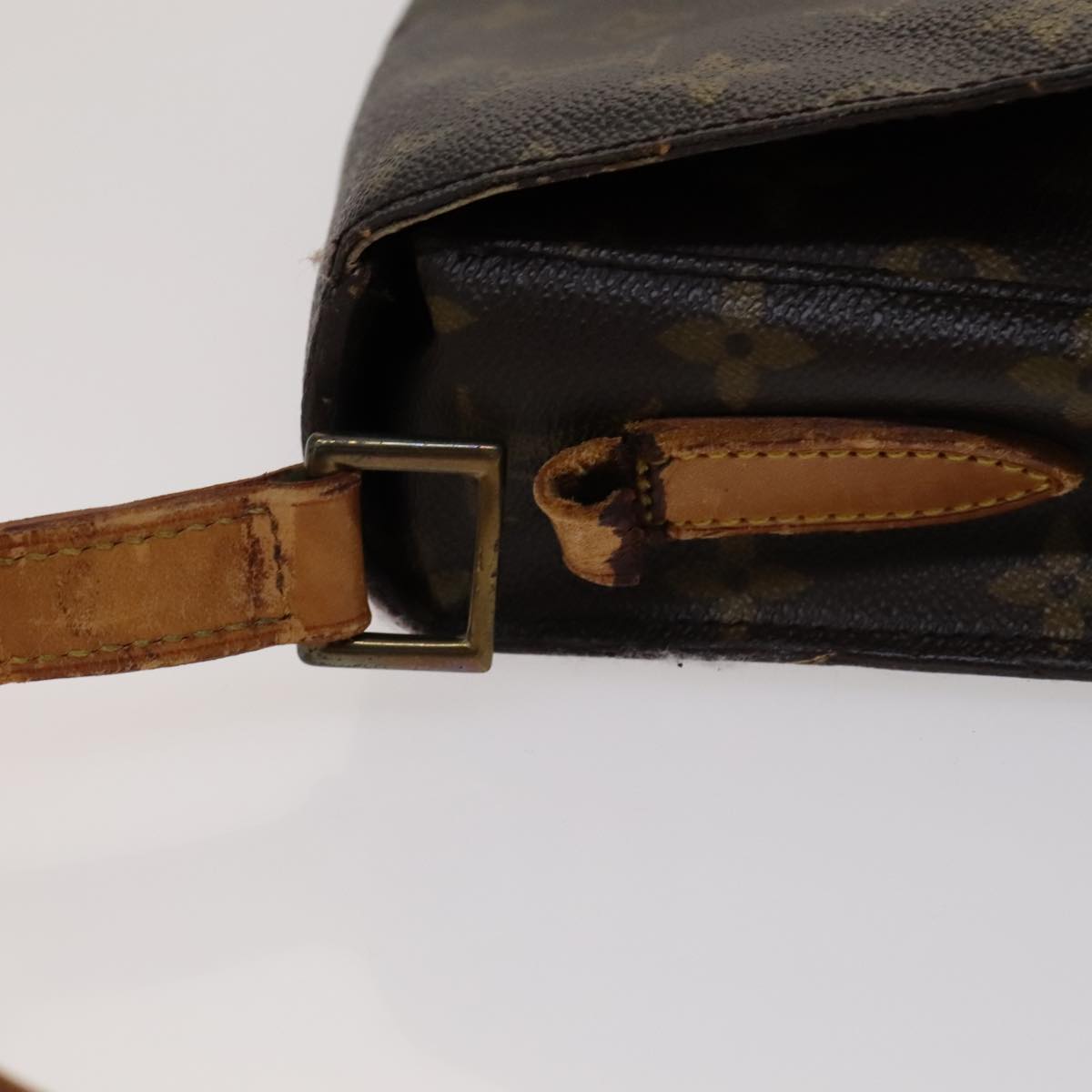 LOUIS VUITTON Monogram Saint Cloud GM Shoulder Bag M51242 LV 108563