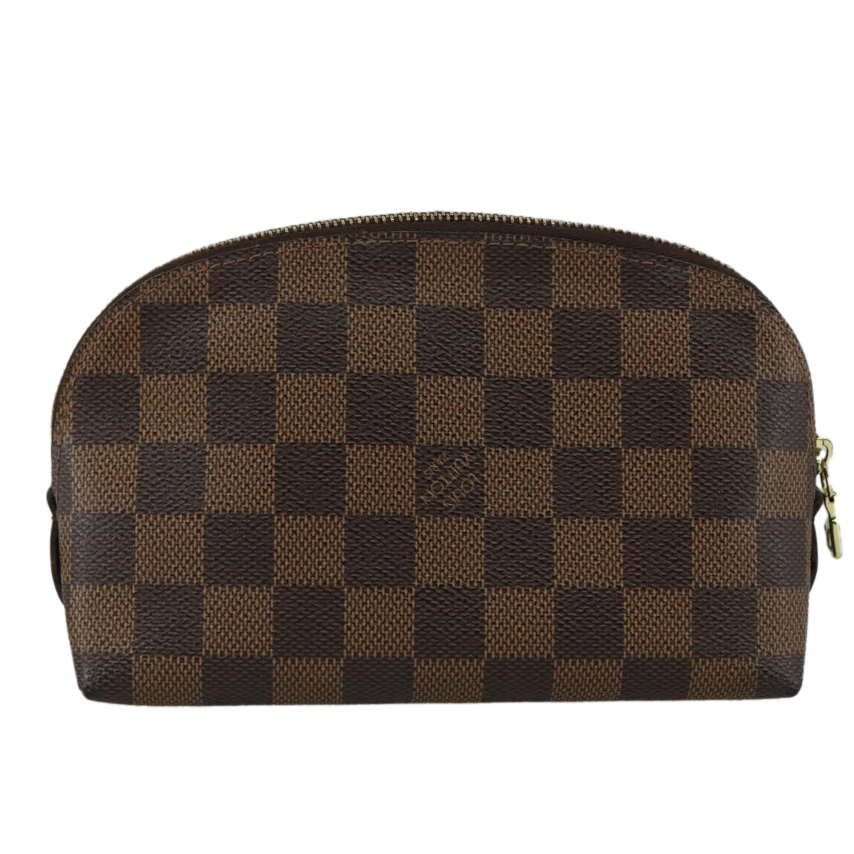 LOUIS VUITTON Damier Ebene Pochette Cosmetic PM Pouch N47516 LV 108579