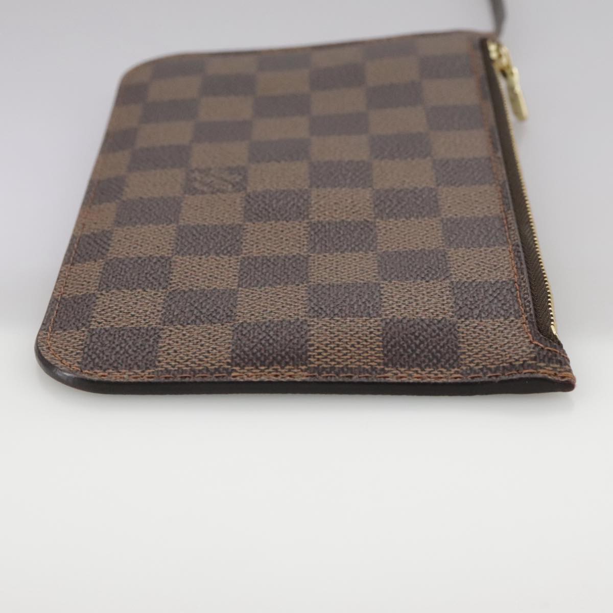 LOUIS VUITTON Damier Ebene Neverfull PM Pouch Pouch LV 108581