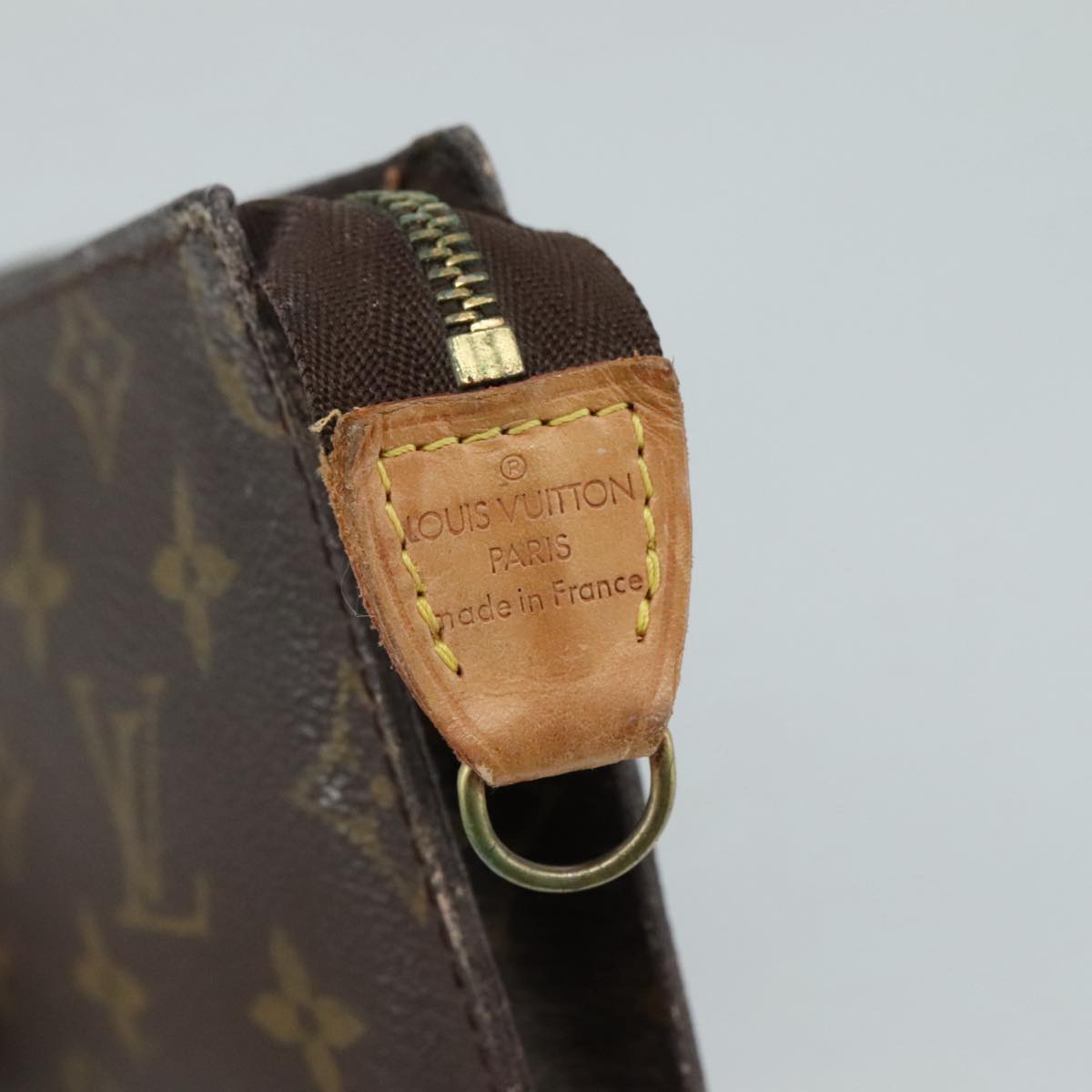 LOUIS VUITTON Monogram Bucket PM Accessory Pouch LV 108590