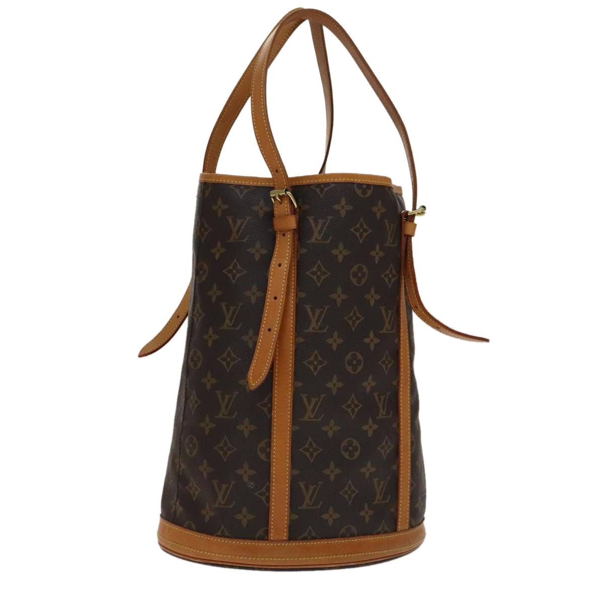 LOUIS VUITTON Monogram Bucket GM Shoulder Bag M42236 LV 108599
