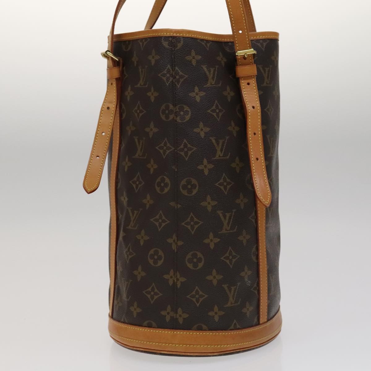 LOUIS VUITTON Monogram Bucket GM Shoulder Bag M42236 LV 108599
