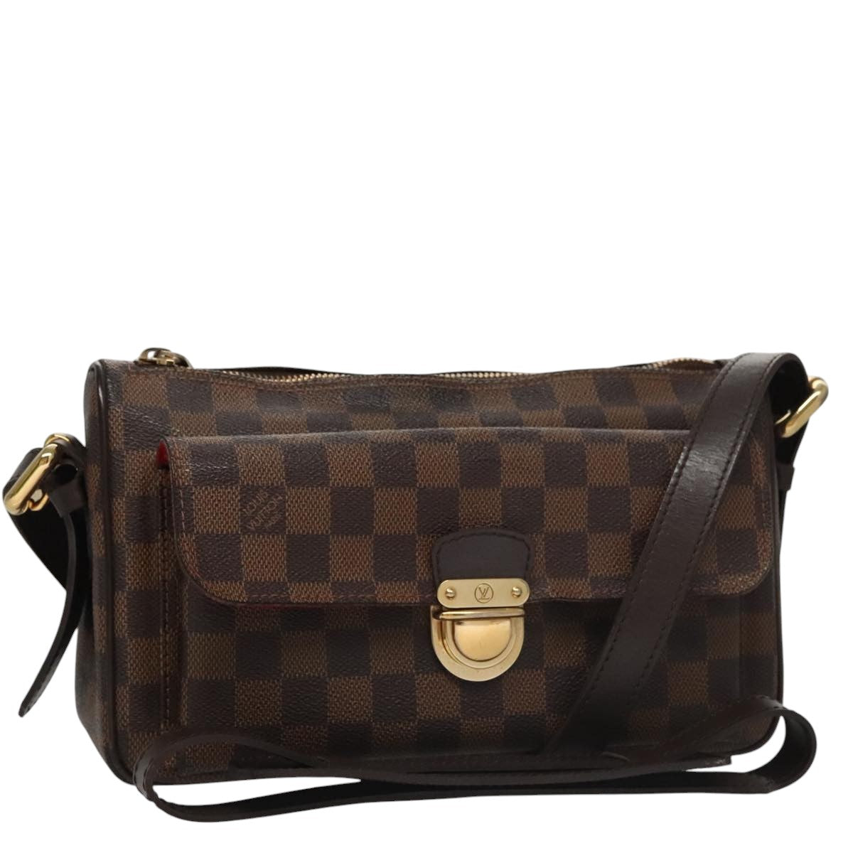 LOUIS VUITTON Damier Ebene Ravello GM Shoulder Bag N60006 LV 108628