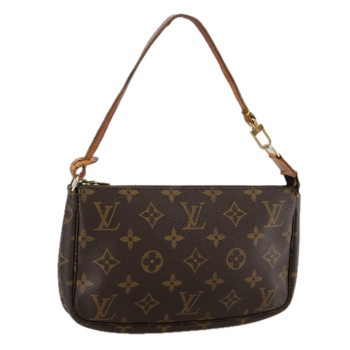 LOUIS VUITTON Monogram Pochette Accessoires Pouch M51980 LV 108635
