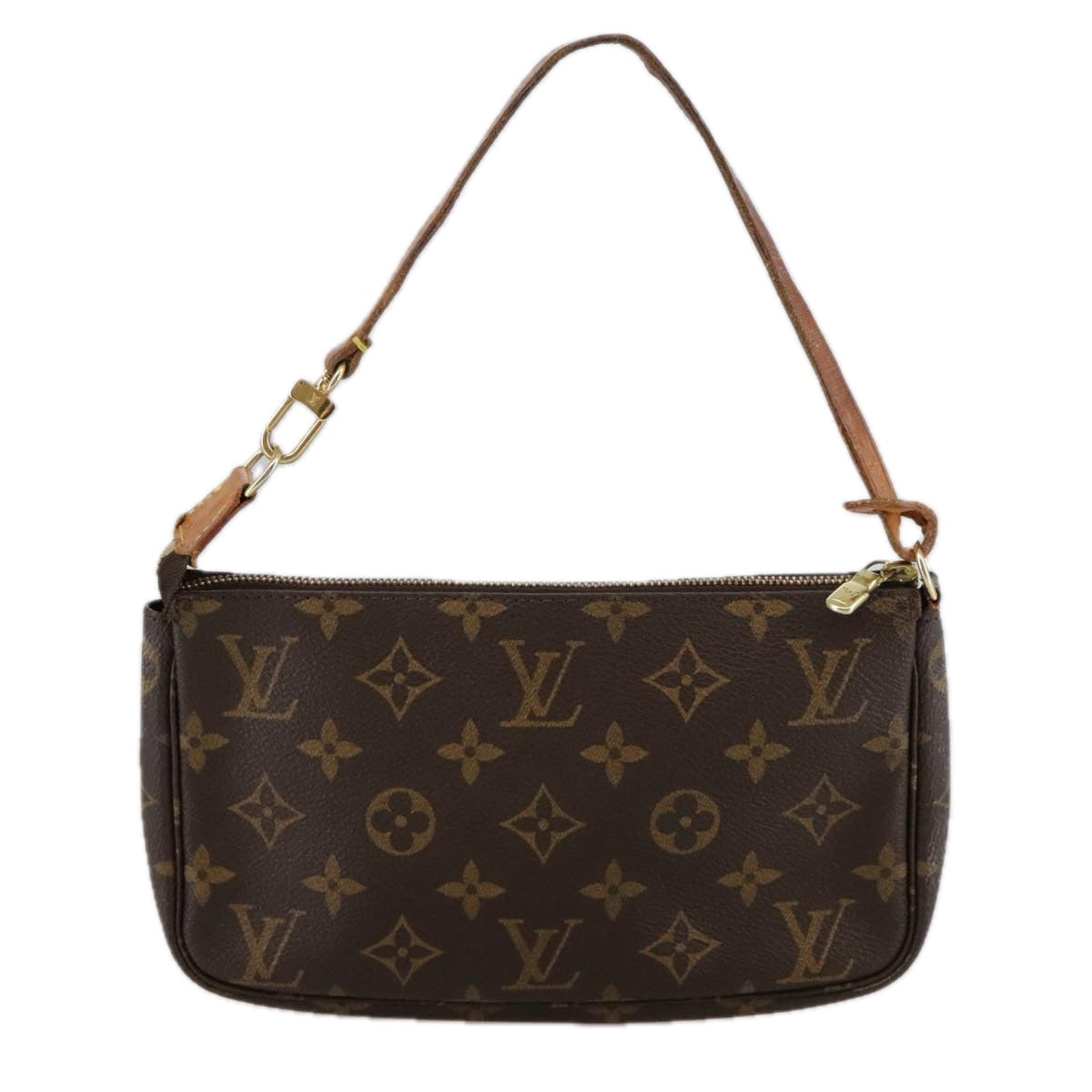 LOUIS VUITTON Monogram Pochette Accessoires Pouch M51980 LV 108635