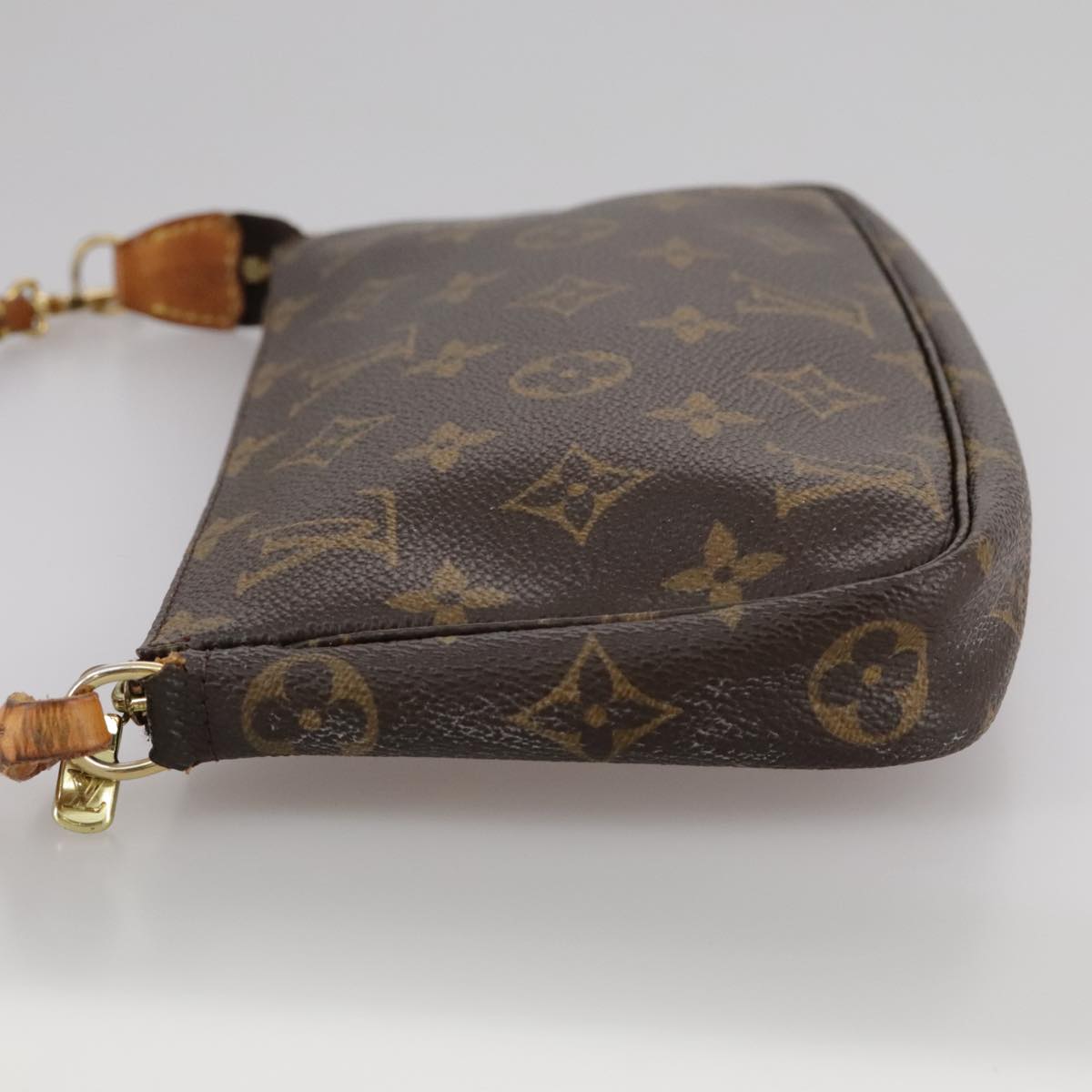 LOUIS VUITTON Monogram Pochette Accessoires Pouch M51980 LV 108635