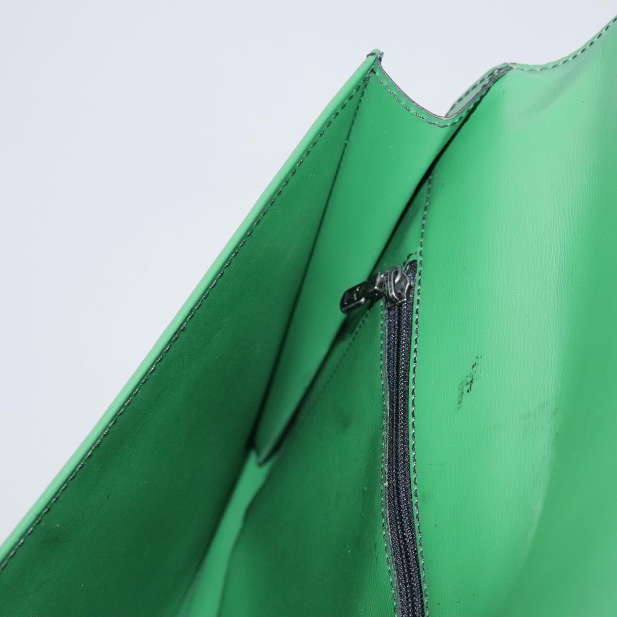 LOUIS VUITTON Epi Document case Clutch Bag Green LV 108636