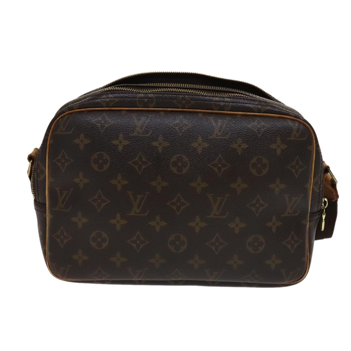 LOUIS VUITTON Monogram Reporter PM Shoulder Bag M45254 LV 108637