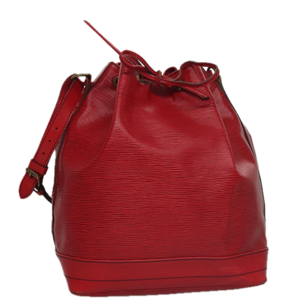LOUIS VUITTON Epi Noe Shoulder Bag Red M44007 LV 108652