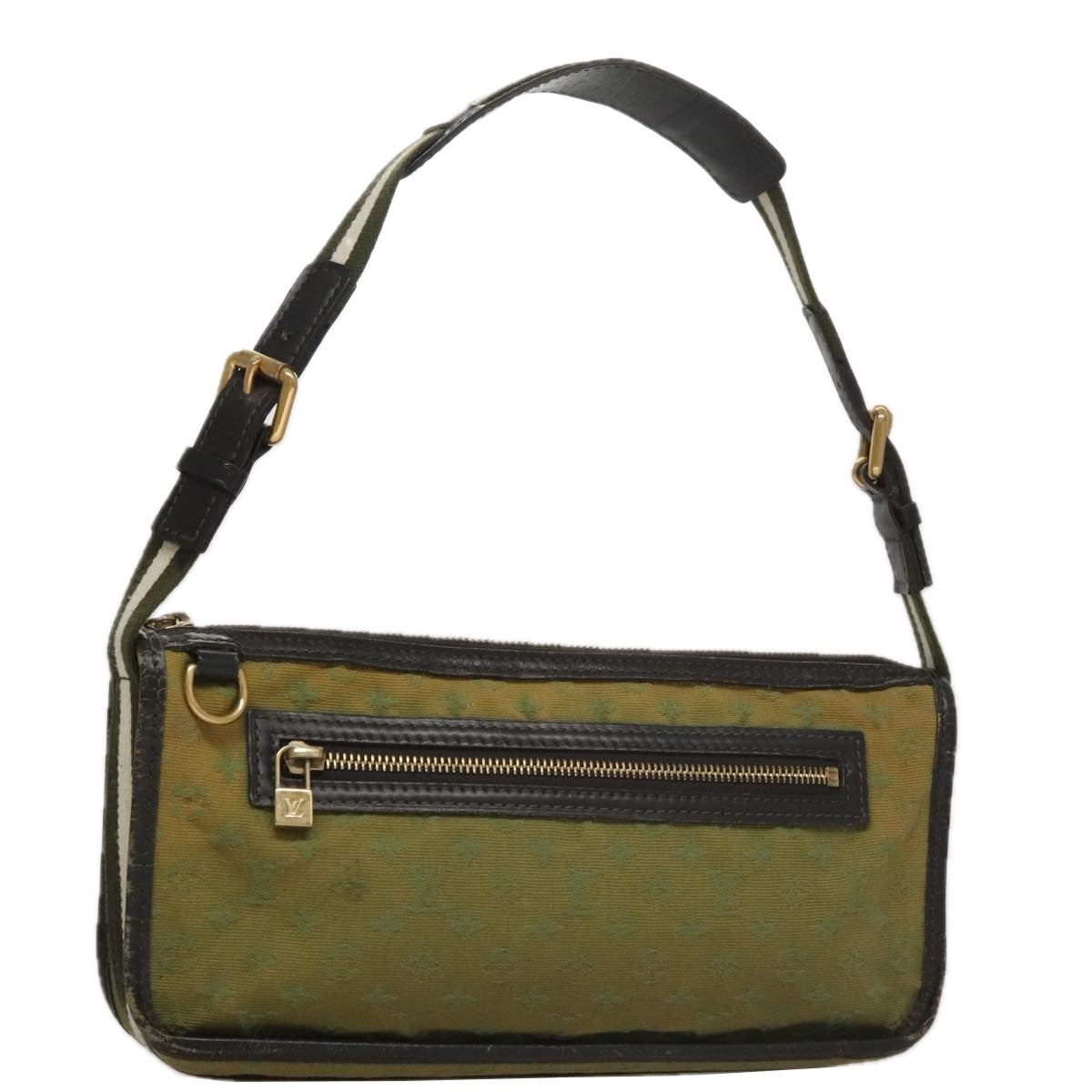 LOUIS VUITTON Monogram Mini Pochette Catrain Bag TST Khaki M92332 LV 108655