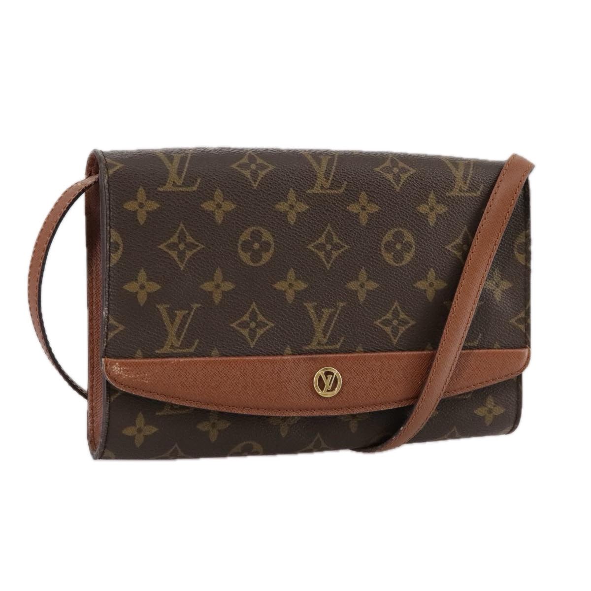 LOUIS VUITTON Monogram Bordeaux 24 Shoulder Bag M51798 LV 108657