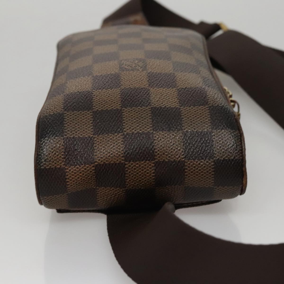 LOUIS VUITTON Damier Ebene Geronimos Shoulder Bag N51994 LV 108659
