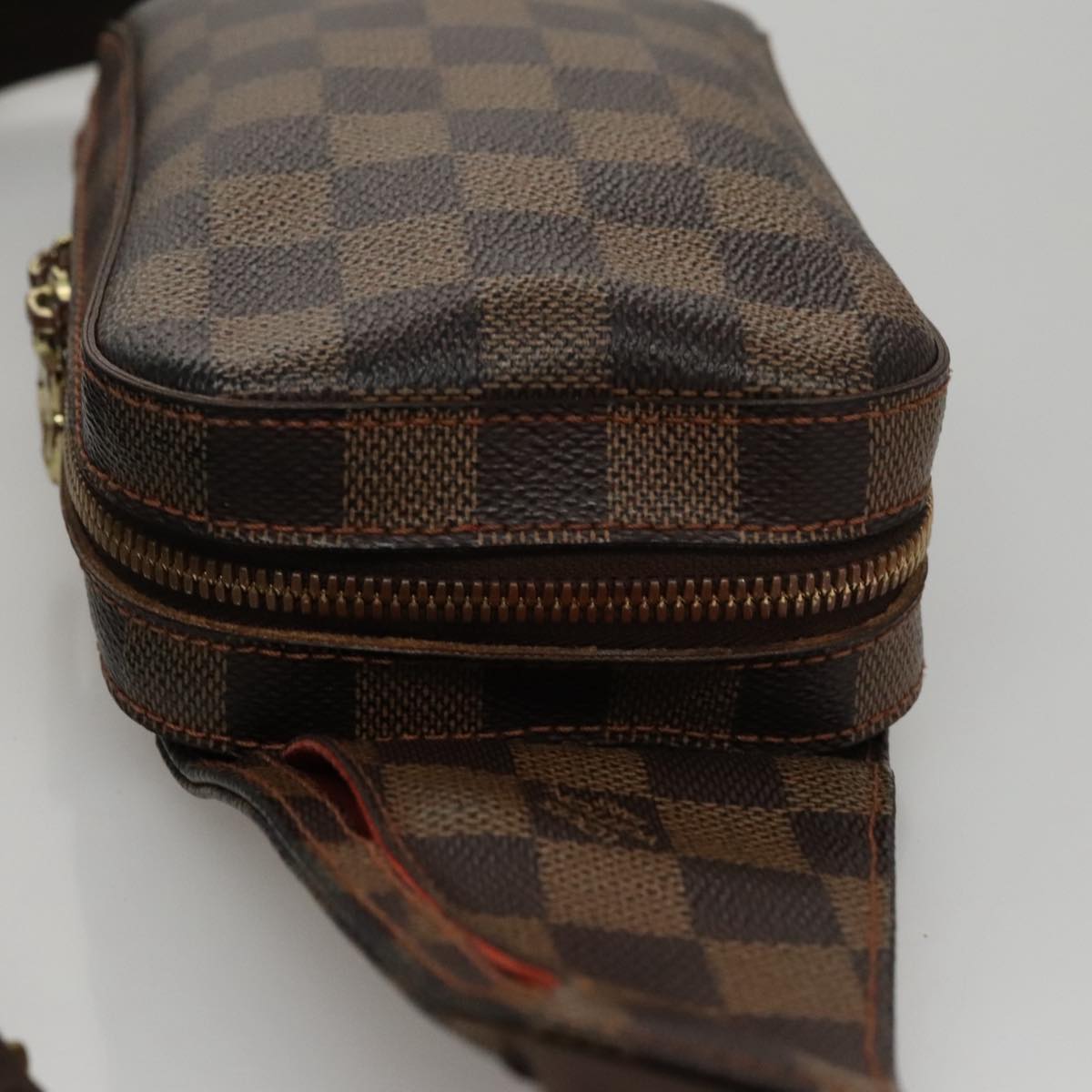 LOUIS VUITTON Damier Ebene Geronimos Shoulder Bag N51994 LV 108659