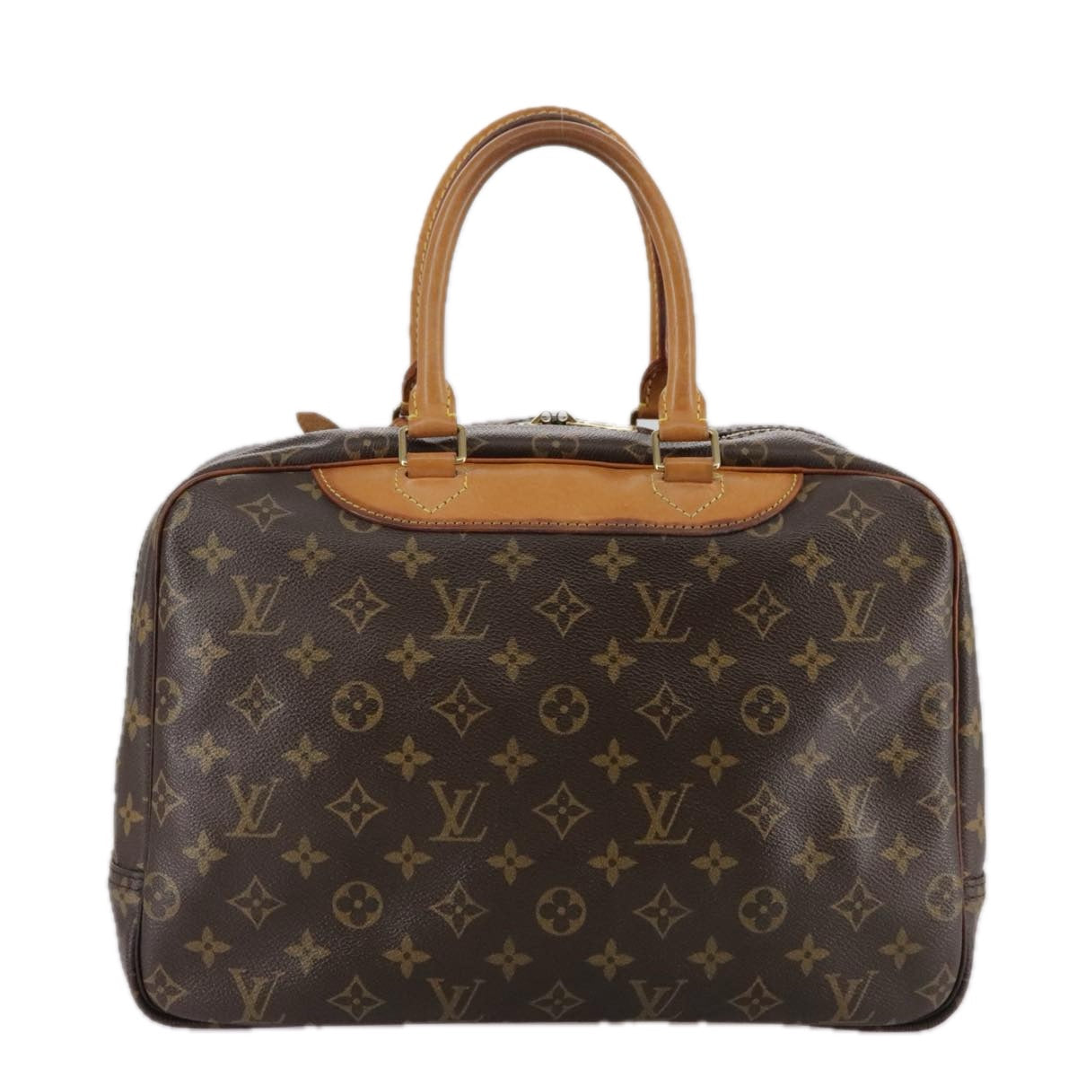 LOUIS VUITTON Monogram Deauville Hand Bag M47270 LV 108664