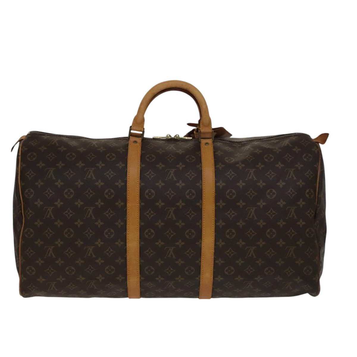 LOUIS VUITTON Monogram Keepall 60 Boston Bag M41422 LV 108674