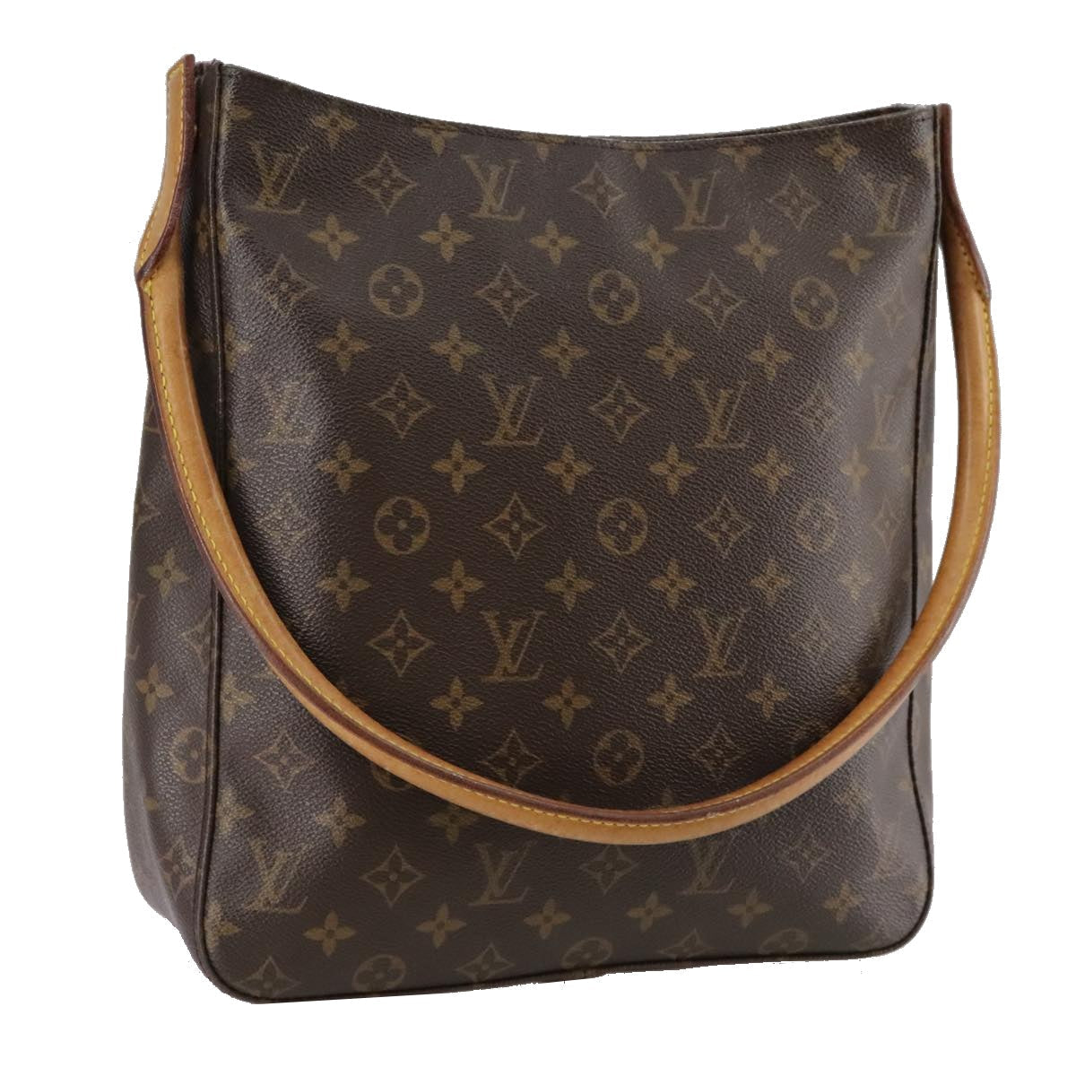LOUIS VUITTON Monogram Looping GM Shoulder Bag M51145 LV 108677
