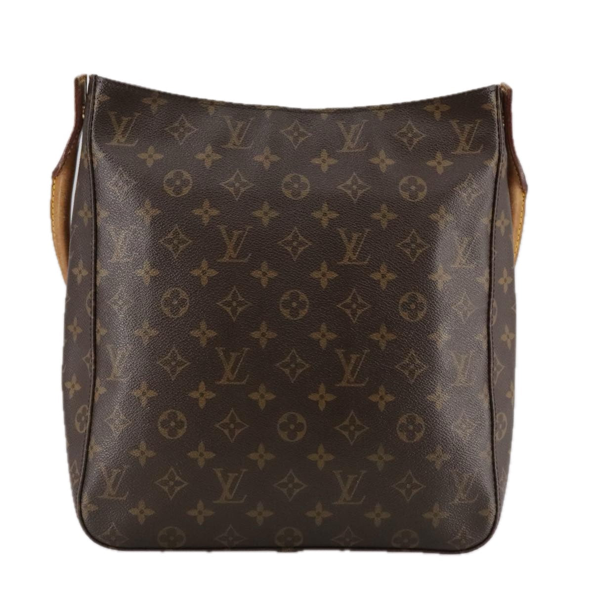 LOUIS VUITTON Monogram Looping GM Shoulder Bag M51145 LV 108677
