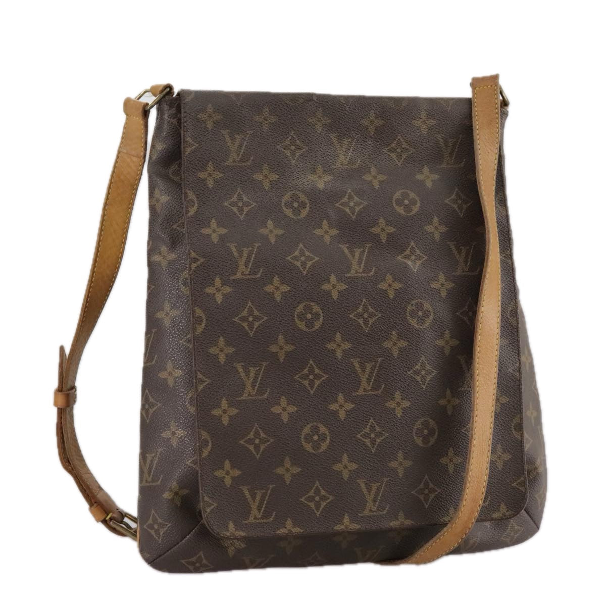 LOUIS VUITTON Monogram Musette Shoulder Bag M51256 LV 108687