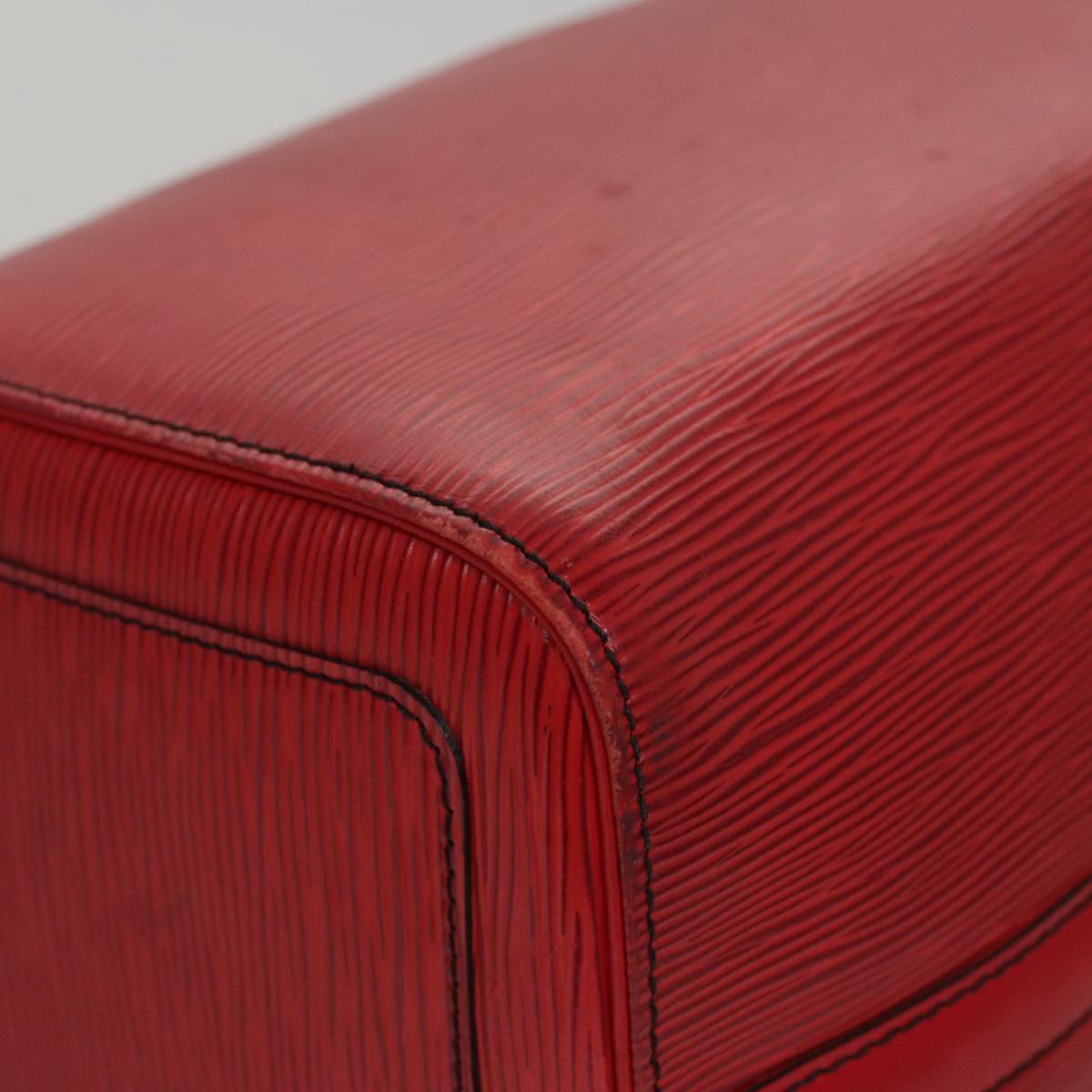 LOUIS VUITTON Epi Speedy 30 Hand Bag Castilian Red M43007 LV 108693