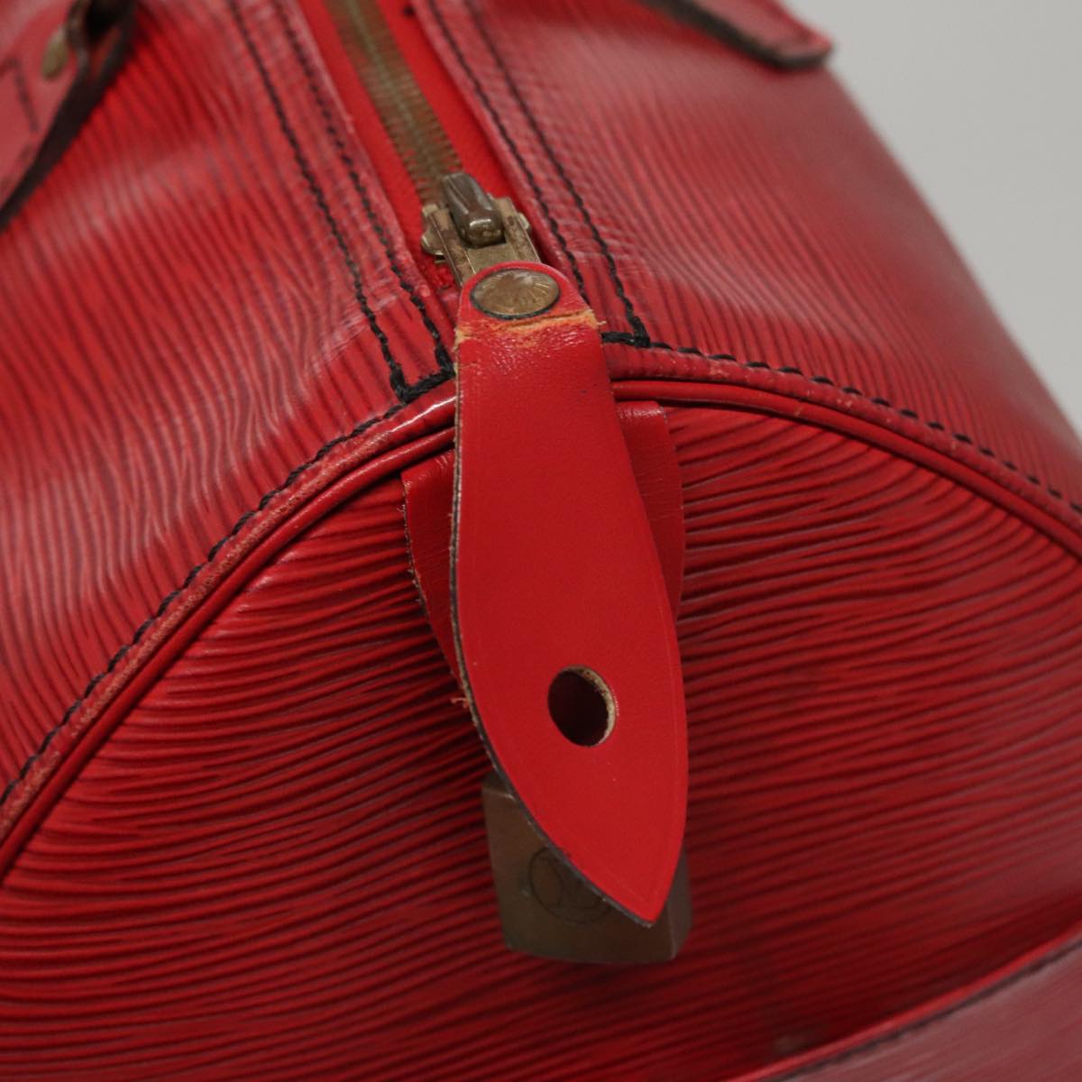 LOUIS VUITTON Epi Speedy 30 Hand Bag Castilian Red M43007 LV 108693