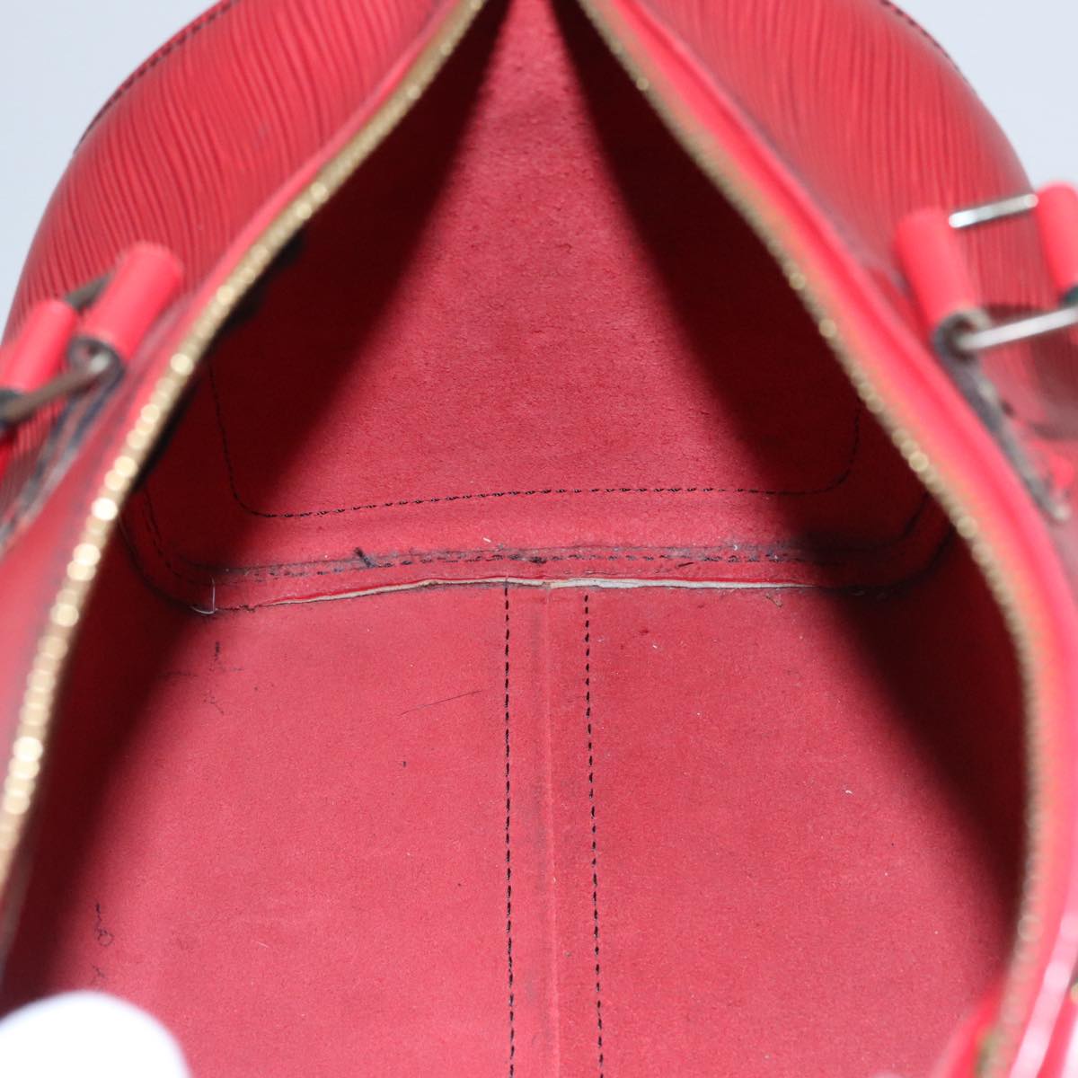 LOUIS VUITTON Epi Speedy 30 Hand Bag Castilian Red M43007 LV 108693