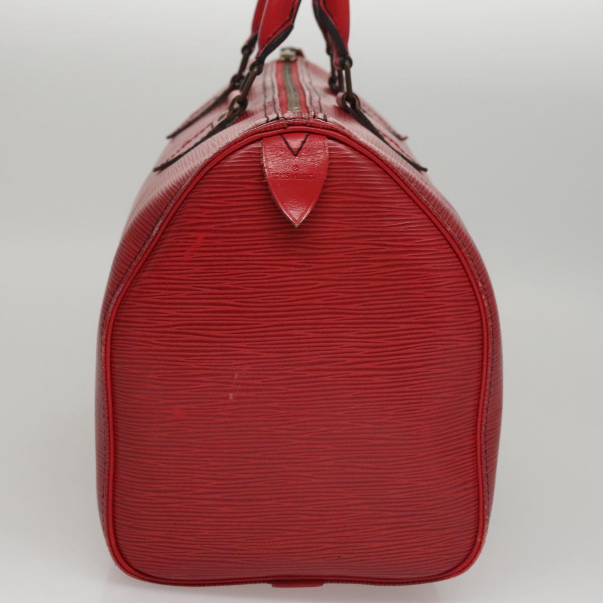 LOUIS VUITTON Epi Speedy 30 Hand Bag Castilian Red M43007 LV 108693